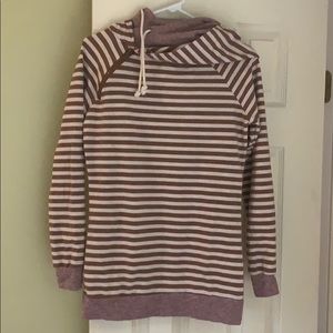 Mindy Mae’s market double hood pullover